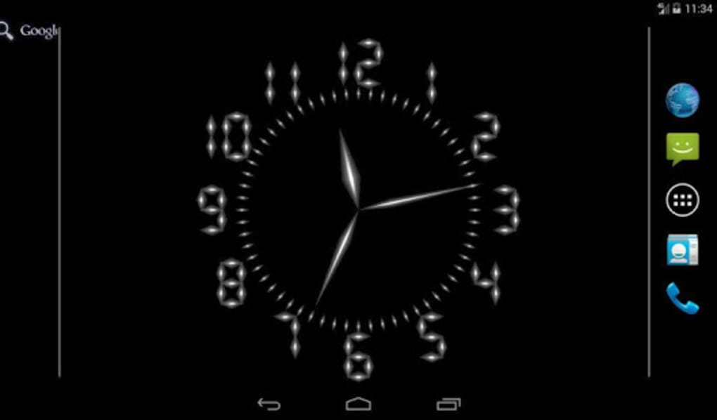 Clock Live Wallpaper APK cho Android - Tải về