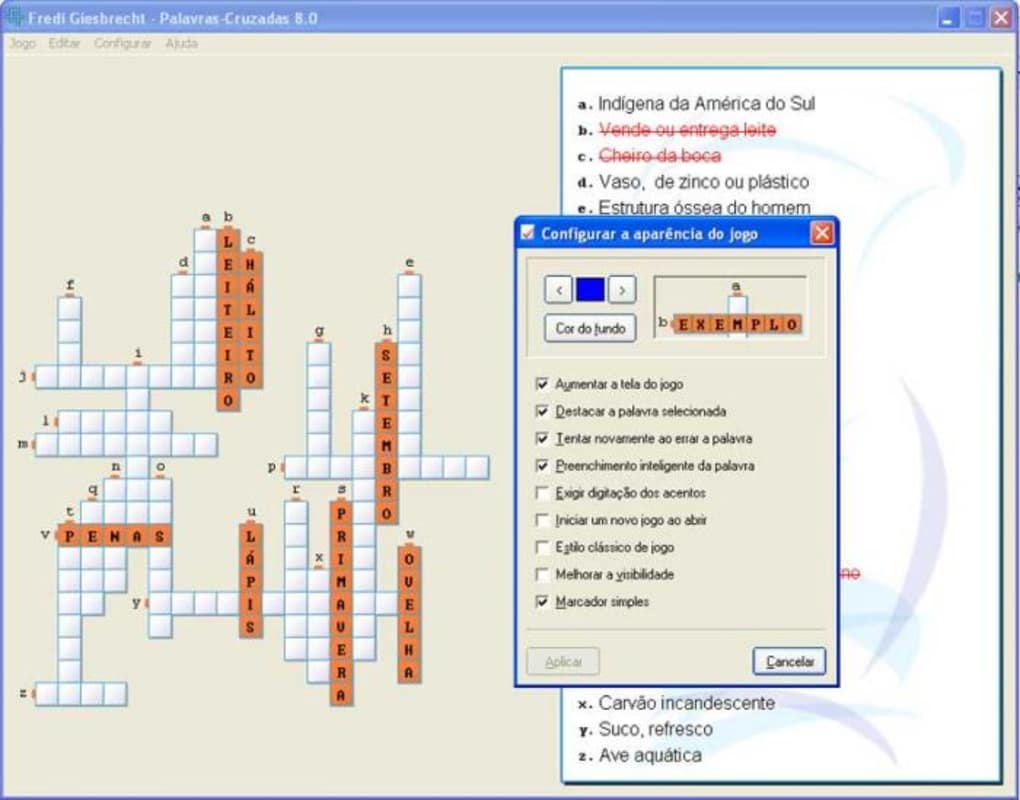 Coquetel Palavras Cruzadas Multiplayer - Imagem 2 do software  Palavras  cruzadas para imprimir, Palavras cruzadas, Palavras