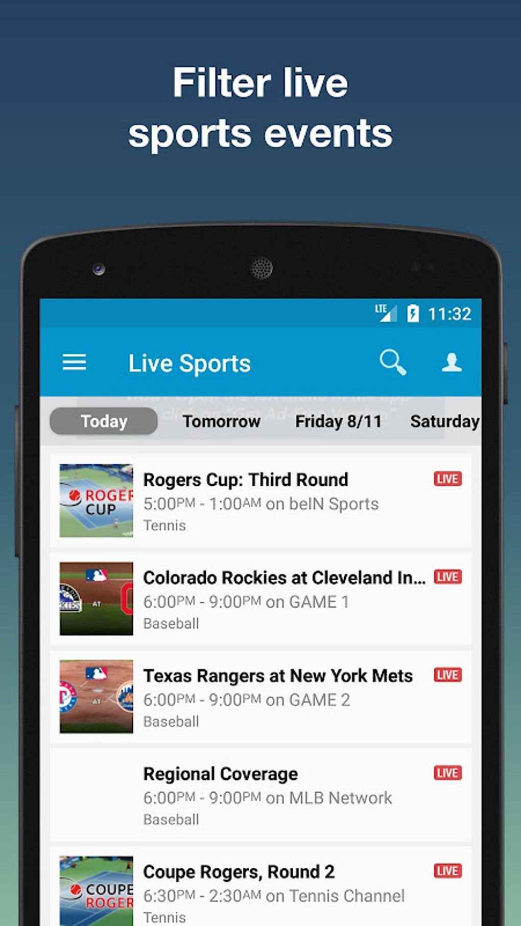 TV Listings By TV24 U S TV Guide APK Para Android Download