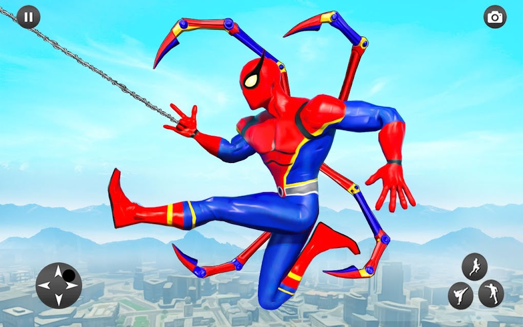 Spider Rope Hero Man Games Game for Android - Download