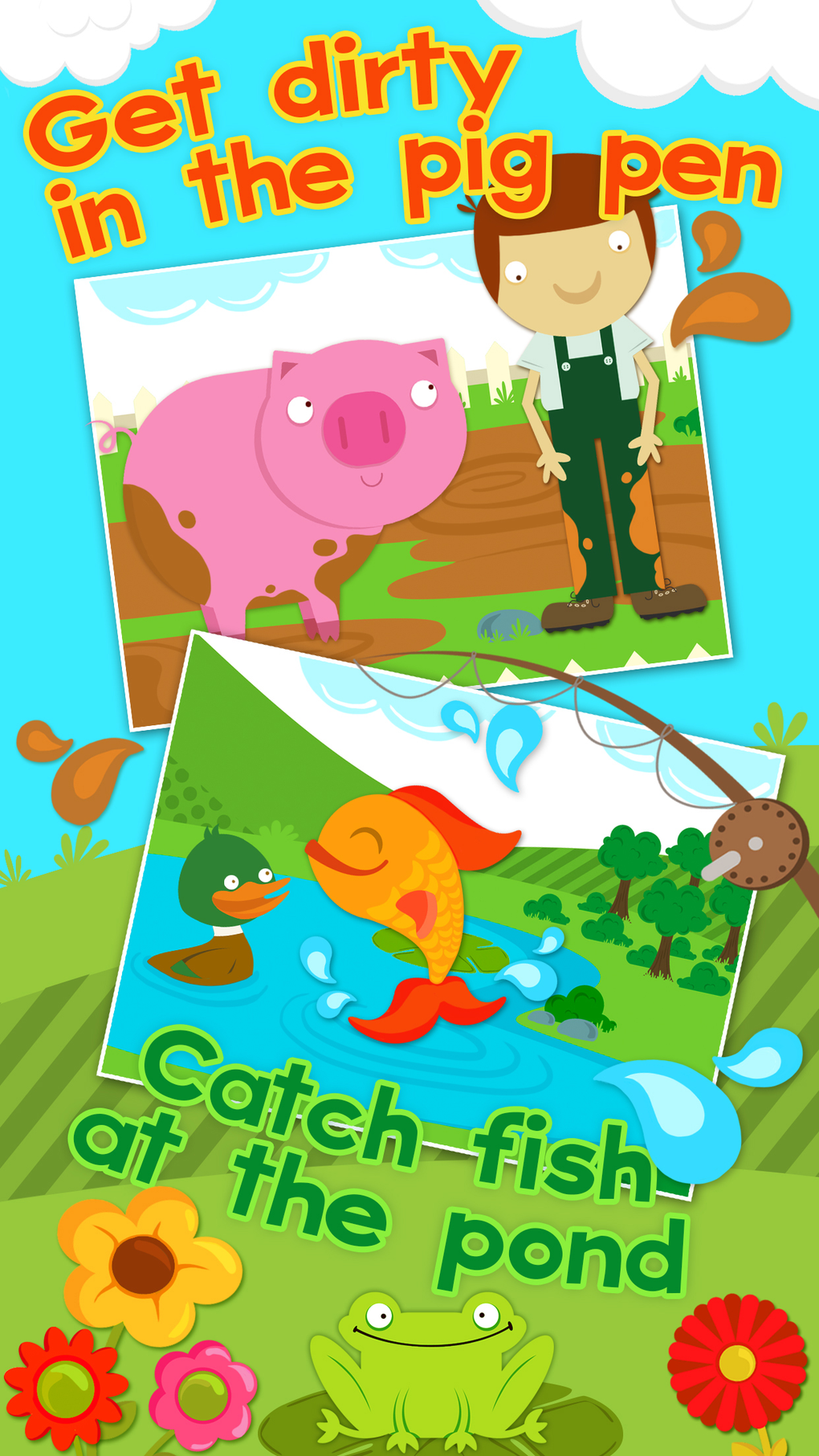 Farm Games Animal Games For Kids Puzzles Free Apps For IPhone Download