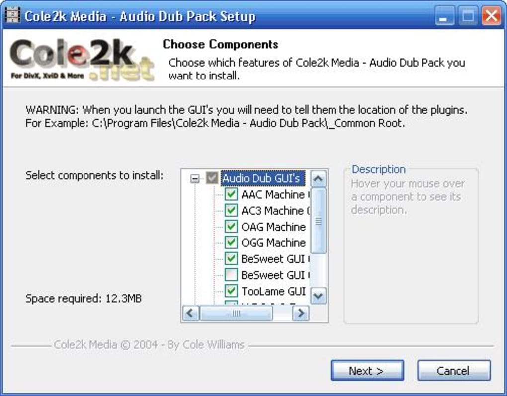 Cole2k Media - Audio Dub Pack - Descargar