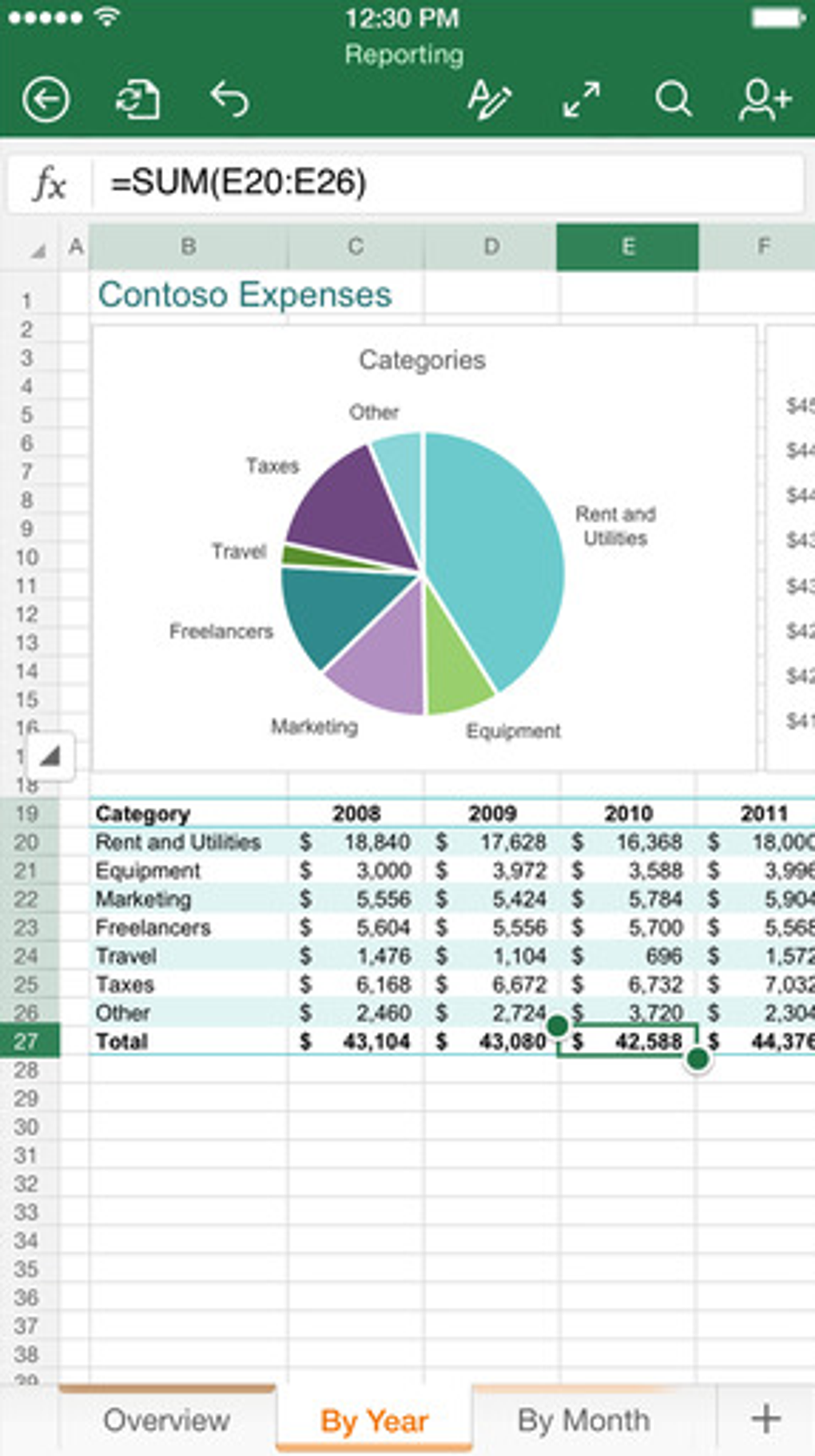 Microsoft Excel For Iphone Download