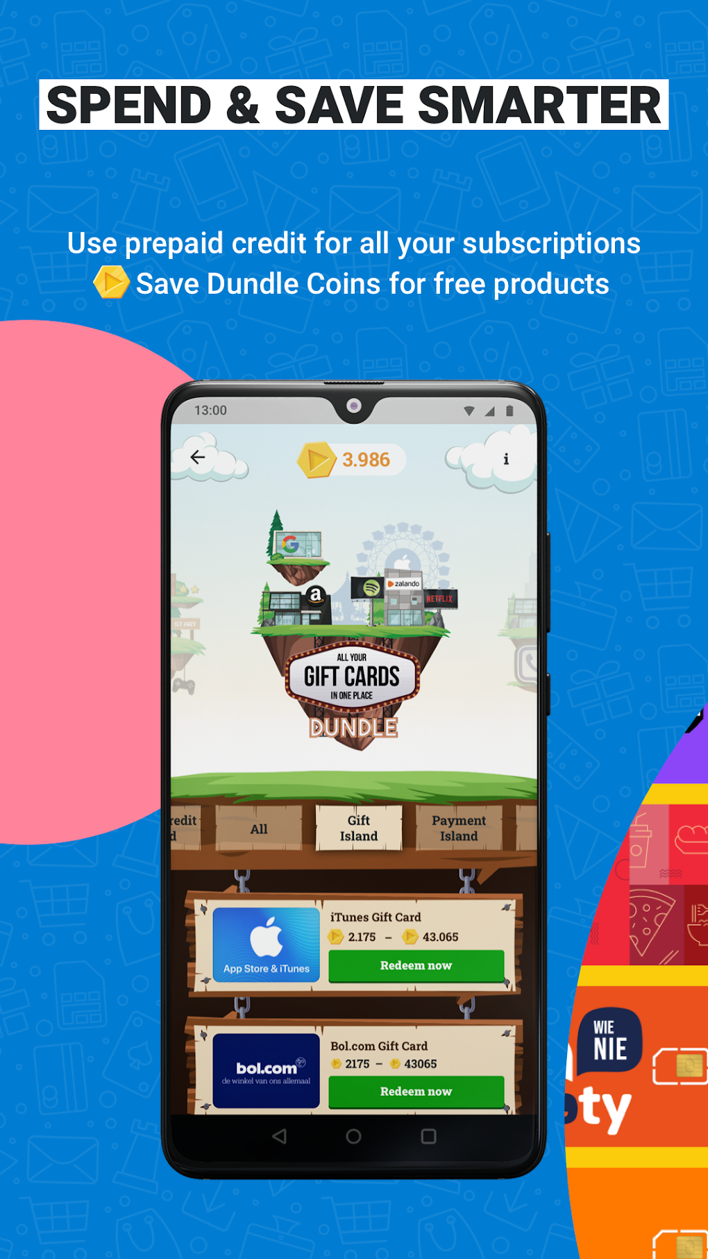 Dundle Prepaid Cards EGifts For Android Download