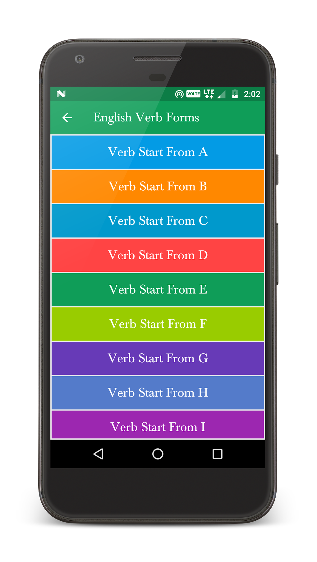 English Verb Form With Meaning For Android Download