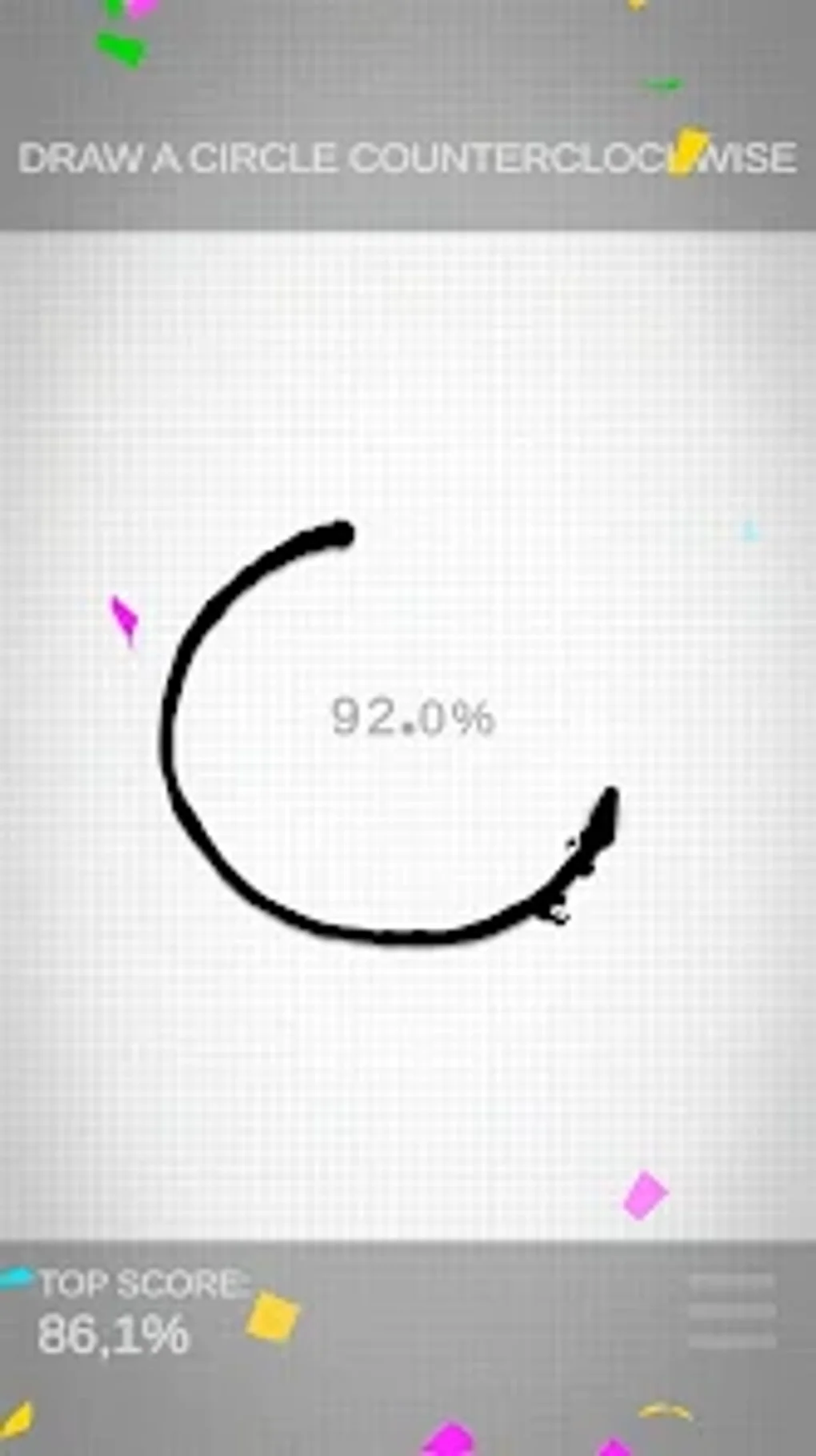 Draw Perfect Circle Challenge для Android — Скачать