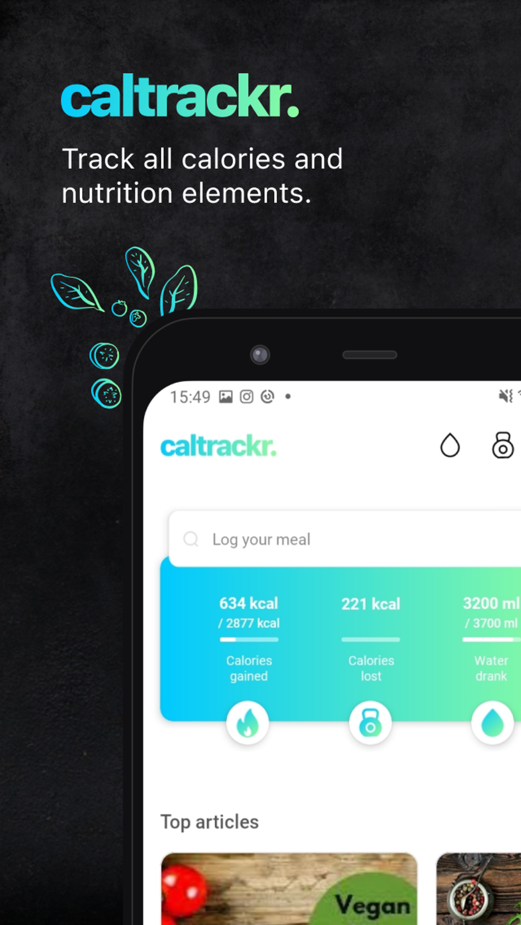 Caltrackr. для Android — Скачать