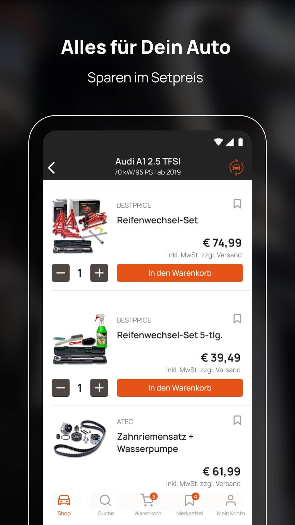 ATP Autoteile: KFZ PKW Teile for Android - Download