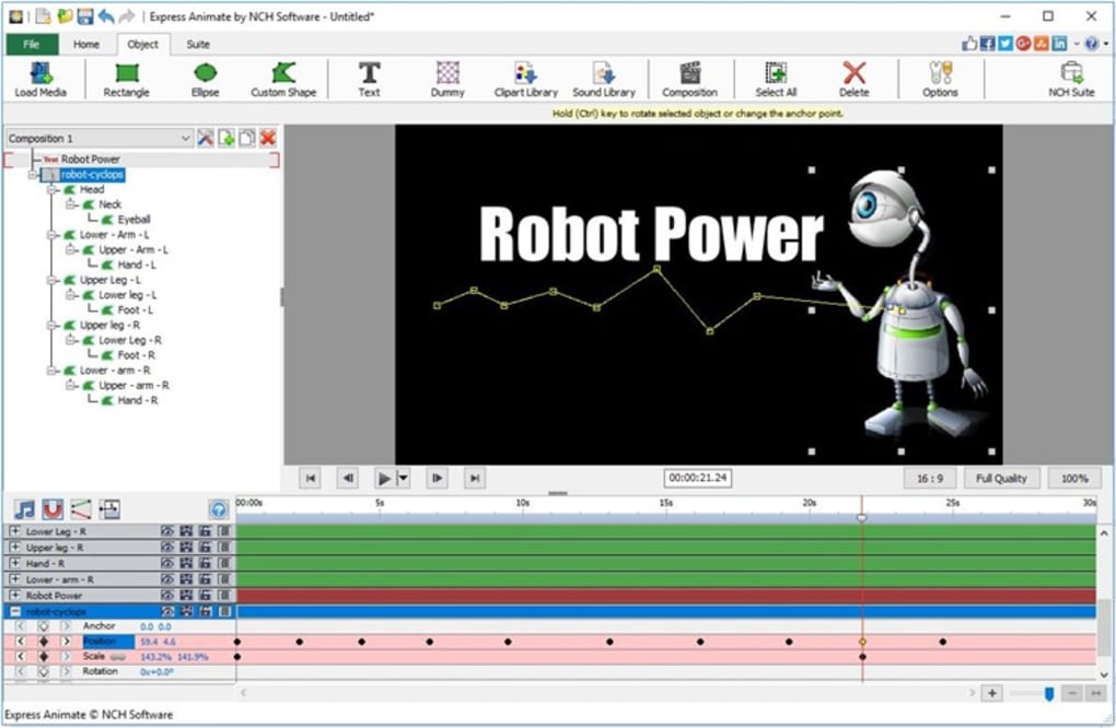 download the new version NCH Express Animate 9.35