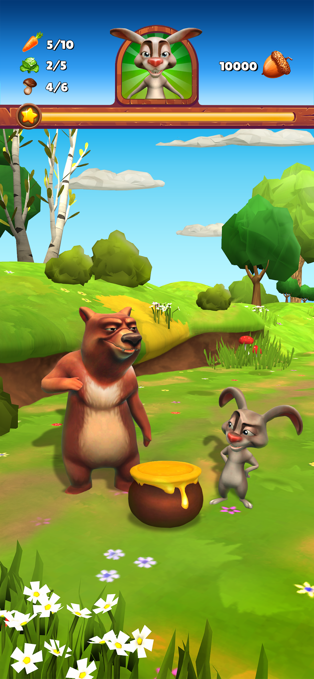 Animals Happy Run 3D Kids Game для Android — Скачать