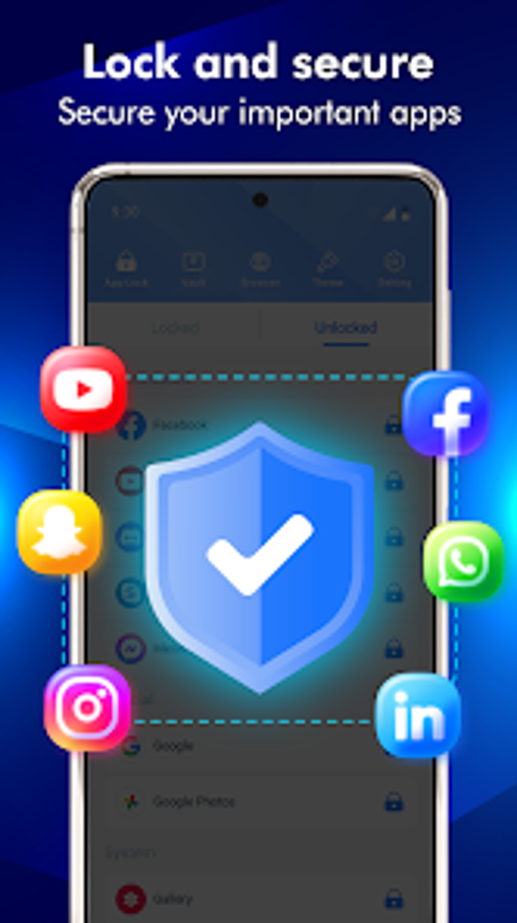 App Lock - Lock Apps для Android — Скачать