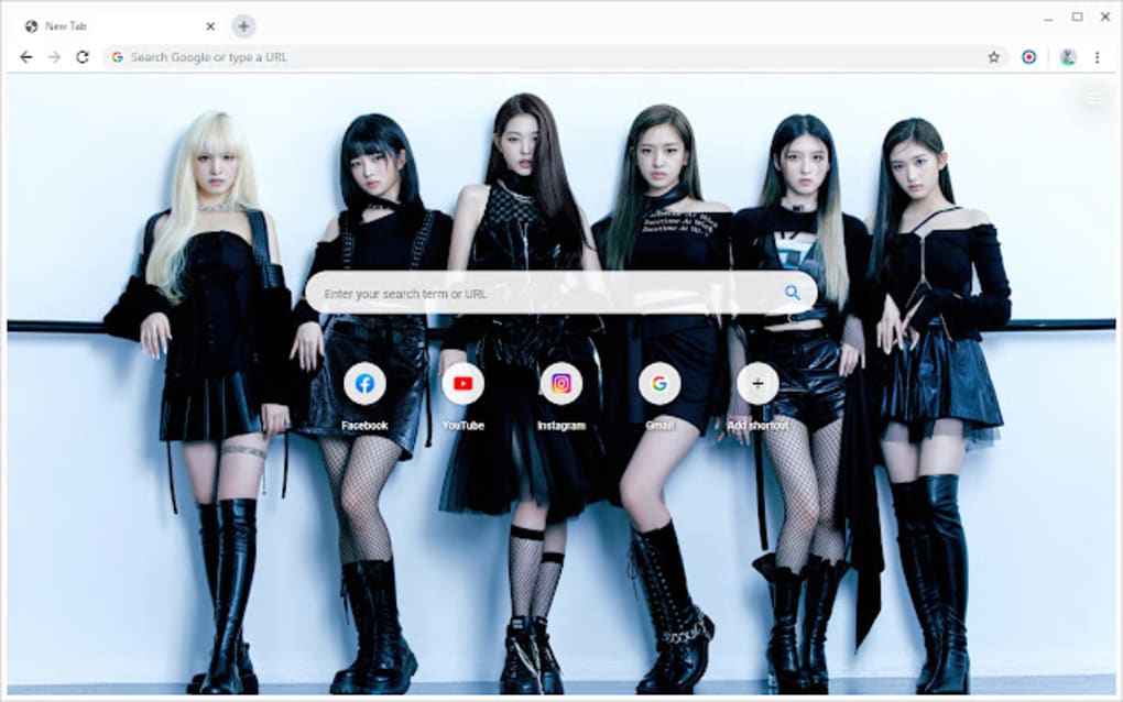 IVE Kpop Wallpapers New Tab na Chrome Download