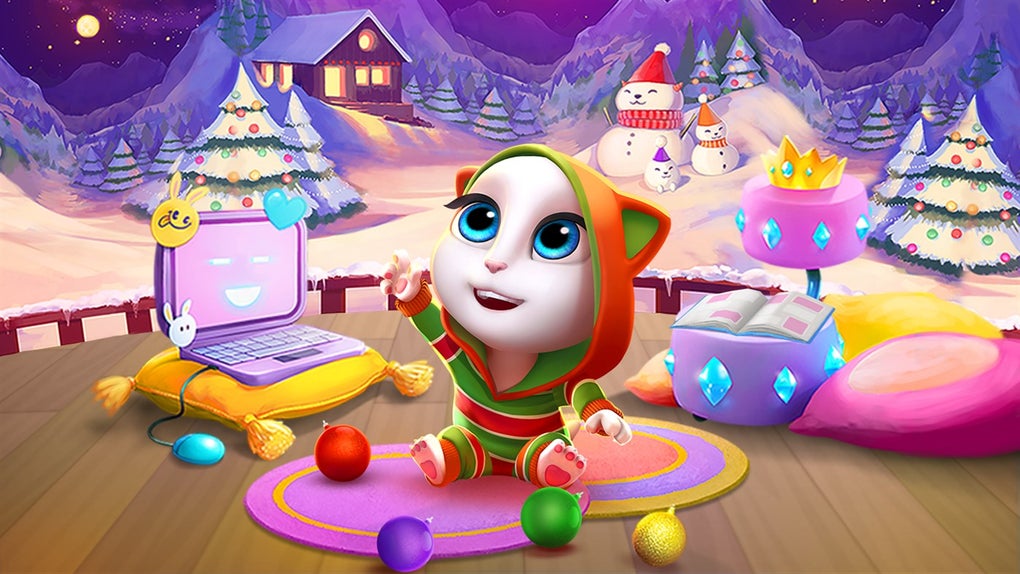 Talking Angela - Jogo/Game - Angela Bebê (parte 1) 