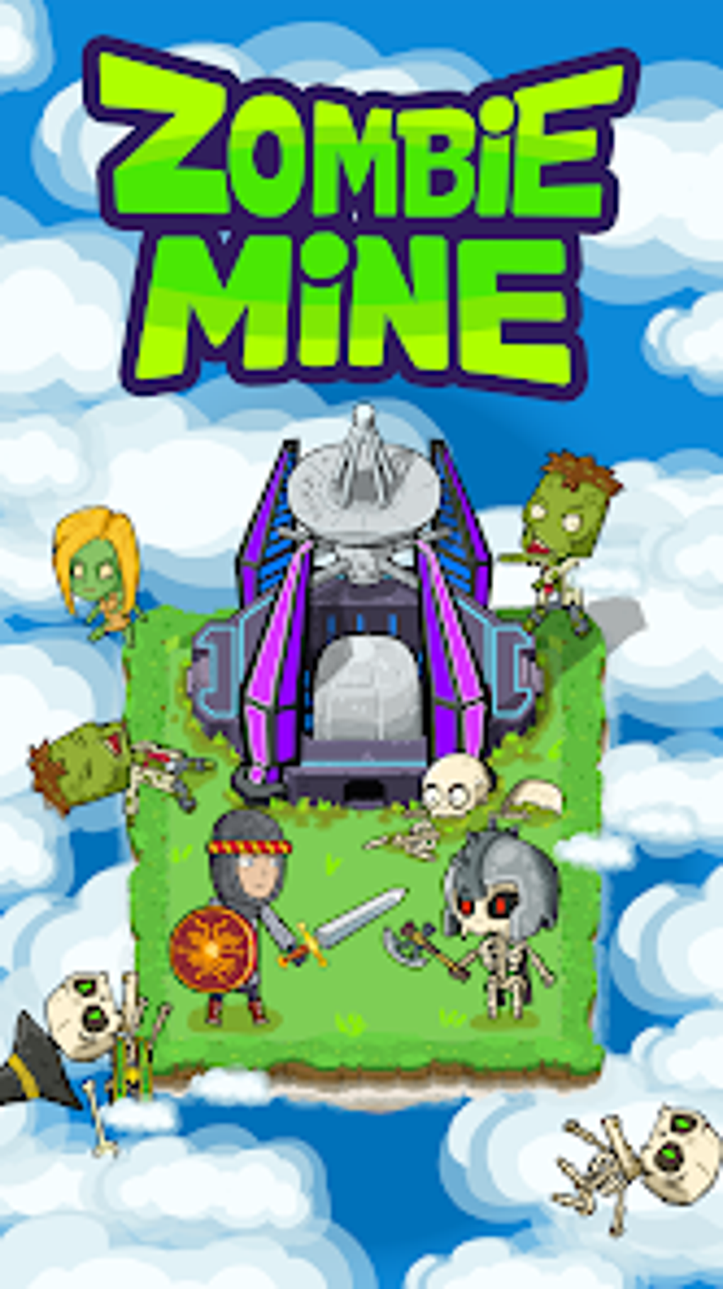 Zombie Mine - survival craft для Android — Скачать