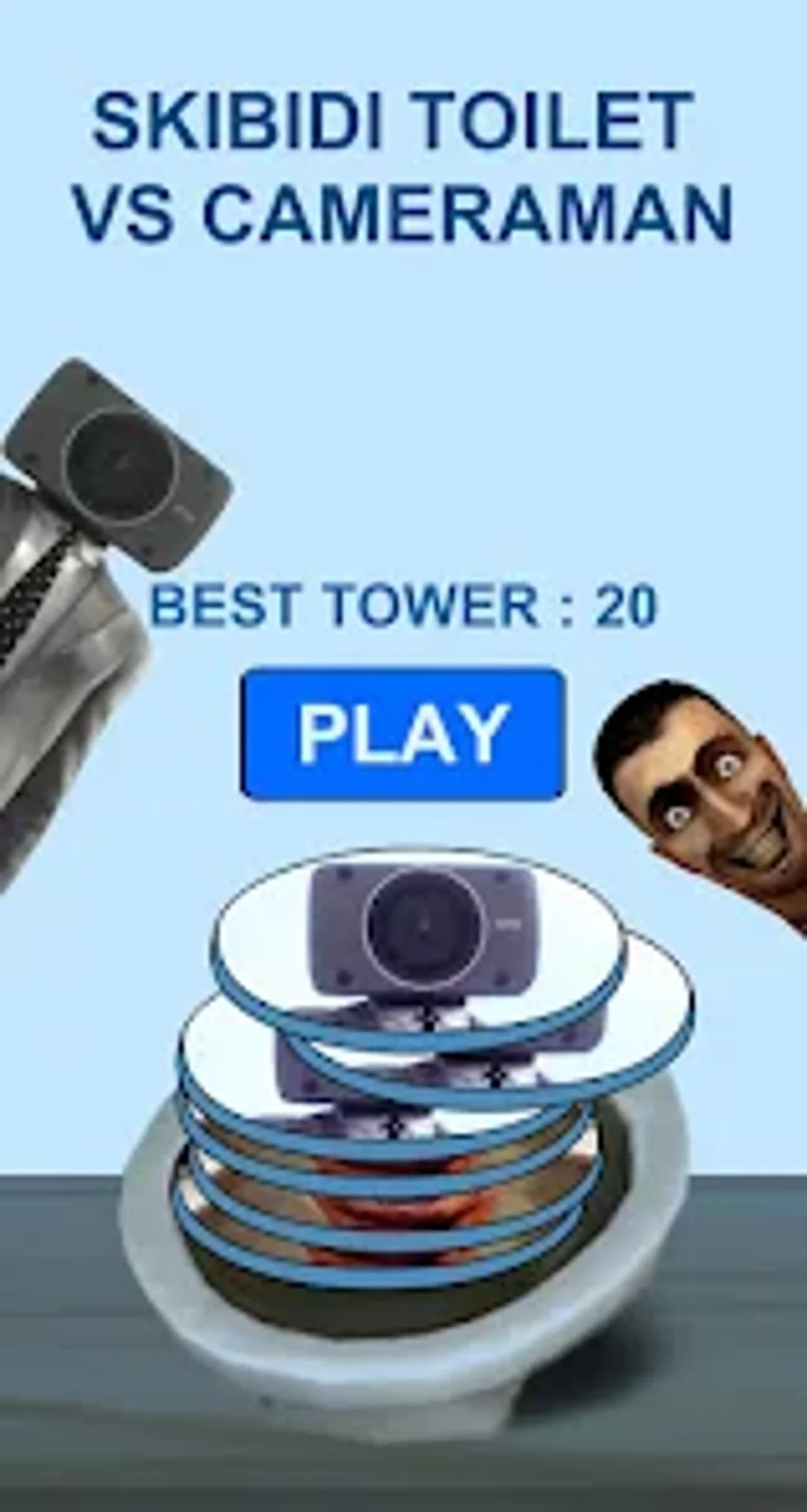 Skibidi Toilet vs Cameraman voor Android - Download