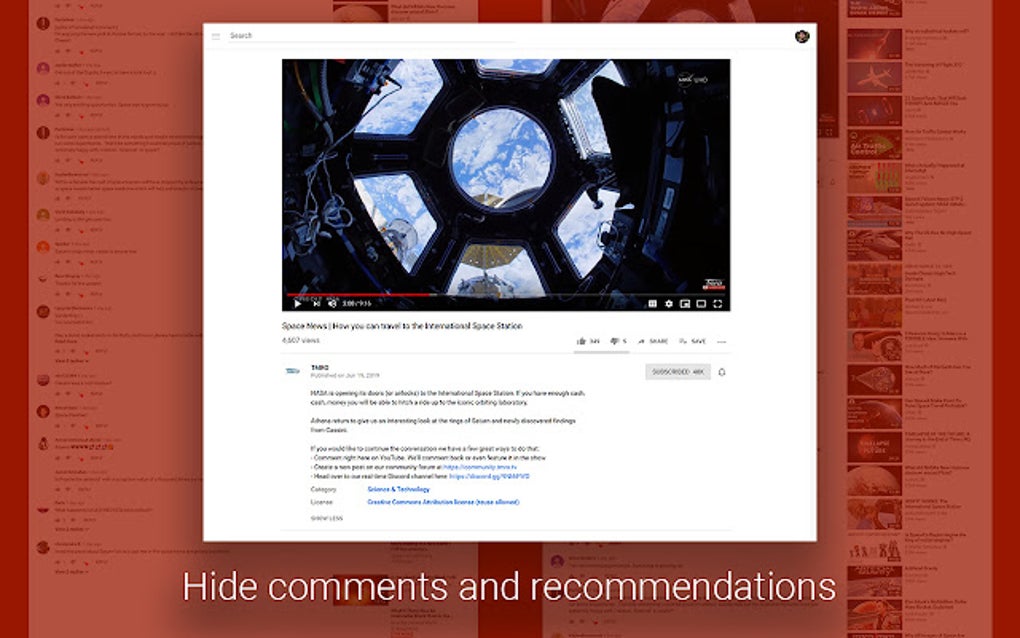 YouTube Liberation: Anti-Distraction Skin Para Google Chrome ...