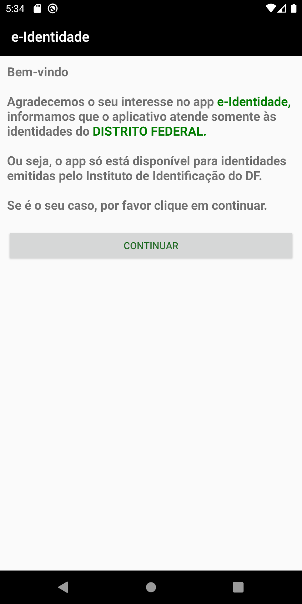 E Identidade For Android Download