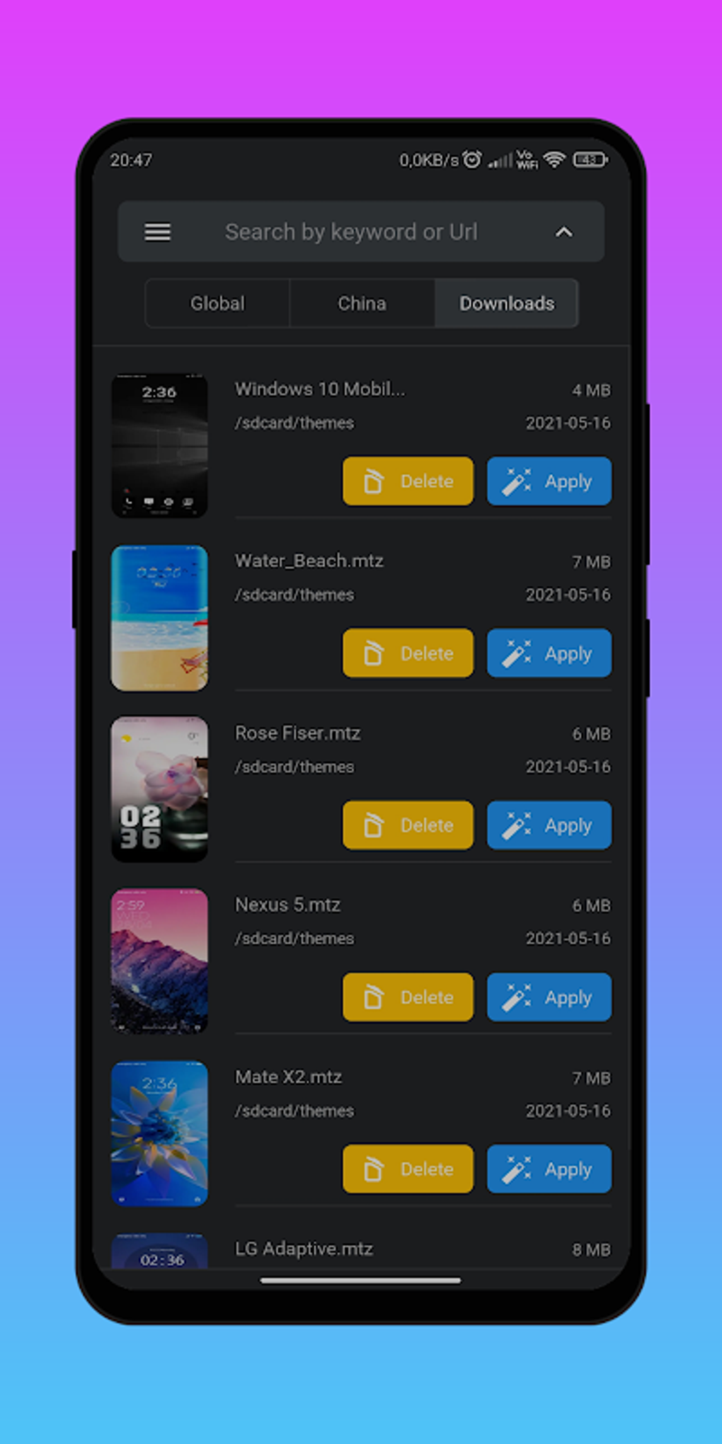 New Themes For MIUI APK для Android — Скачать