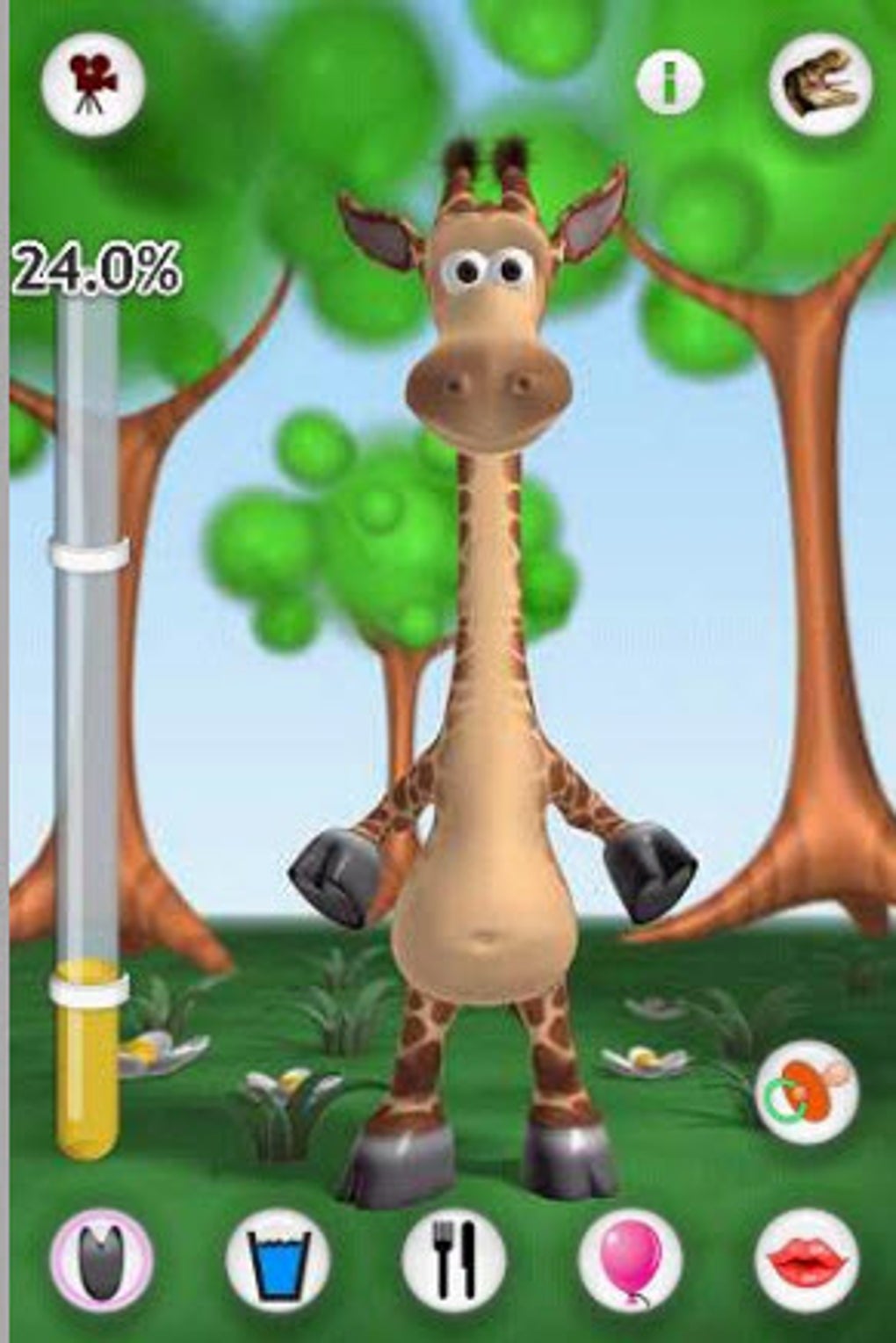 Talking Gina the Giraffe для Android — Скачать