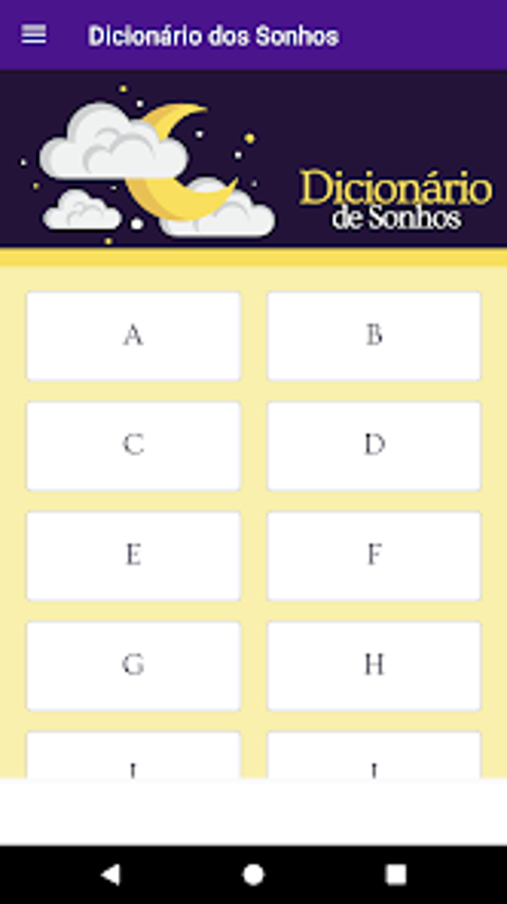 Significado Dos Sonhos For Android - Download