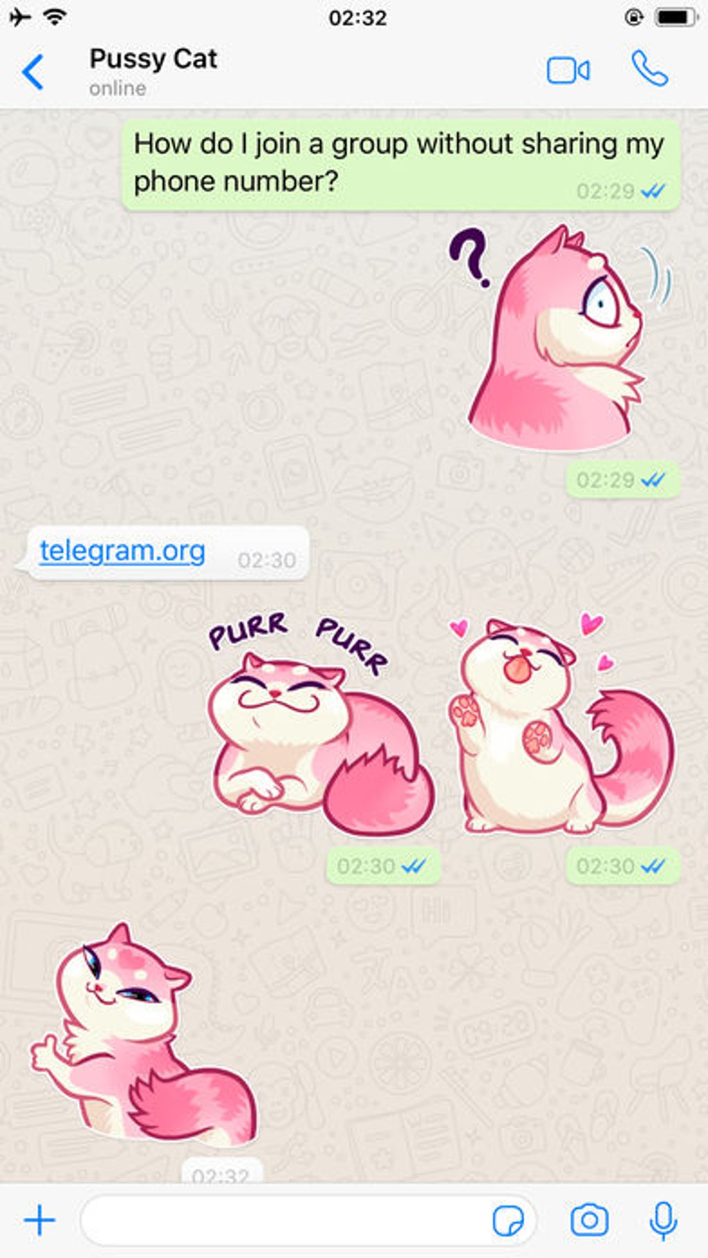 WhatsApp Stickers - Telegram for iPhone - Download