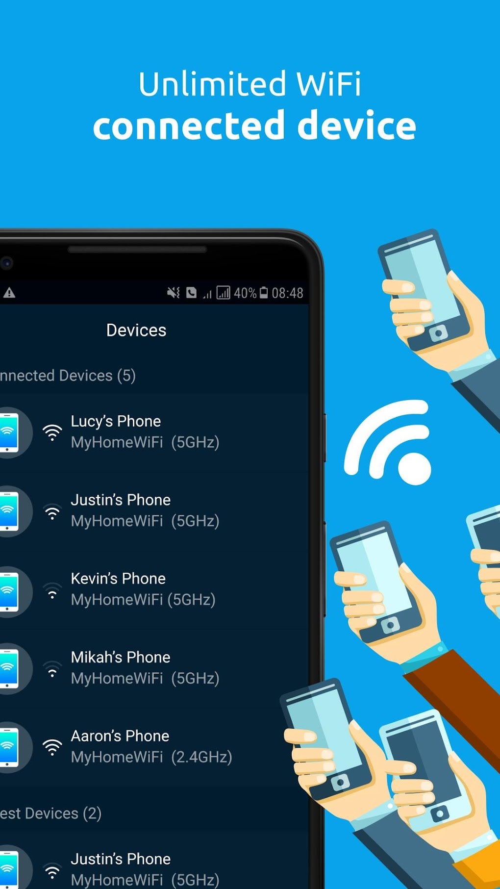 Wifi Hotspot Net Share для Android — Скачать