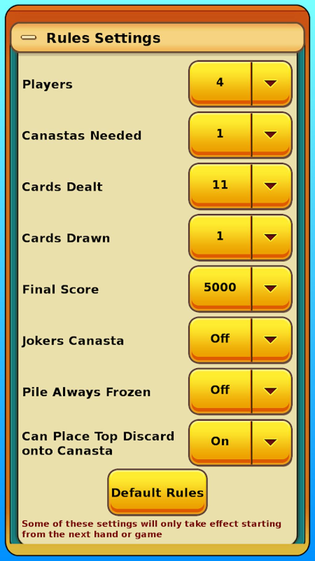 Canasta APK для Android — Скачать