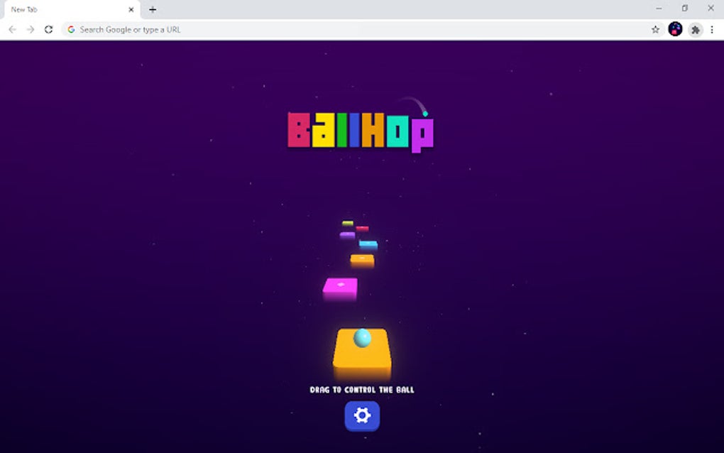 Ball Hop Game for Google Chrome - Extension Download