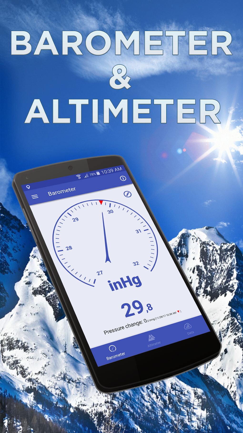 Android 용 Barometer Altimeter APK - 다운로드