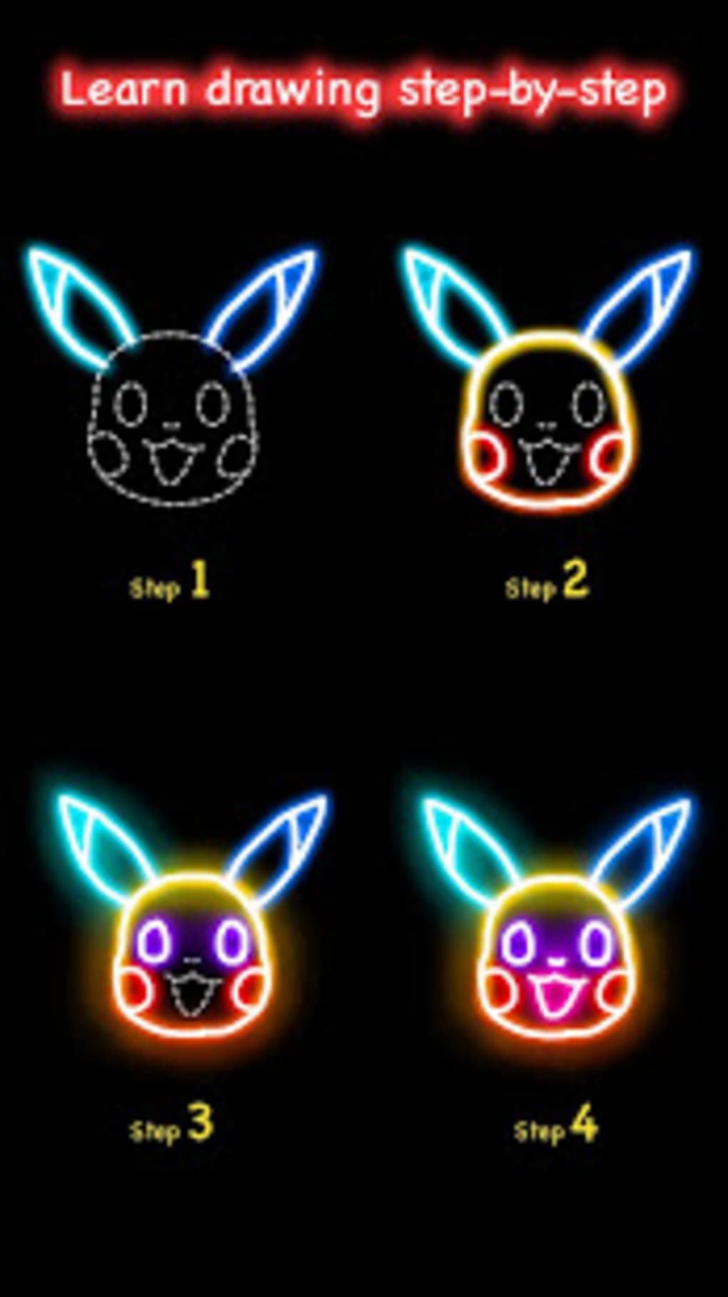Download do APK de Como desenhar Pokémon Pikachu passo a passo para Android
