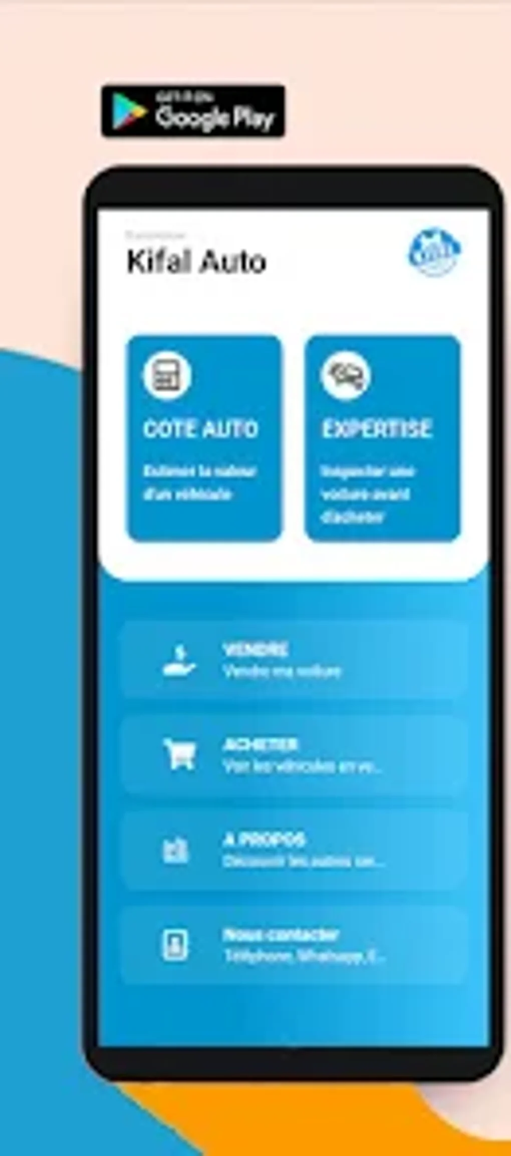 KIFAL Estimation Achat Vent Per Android Download