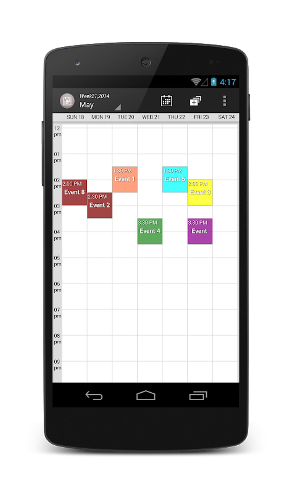 Day Planner Examples