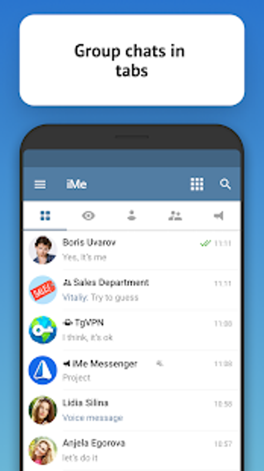 iMe Messenger Crypto Wallet APK для Android — Скачать