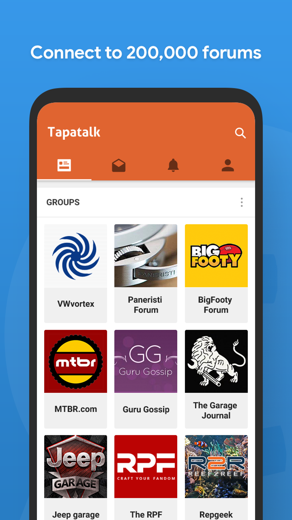 Tapatalk - 200000 Forums для Android — Скачать