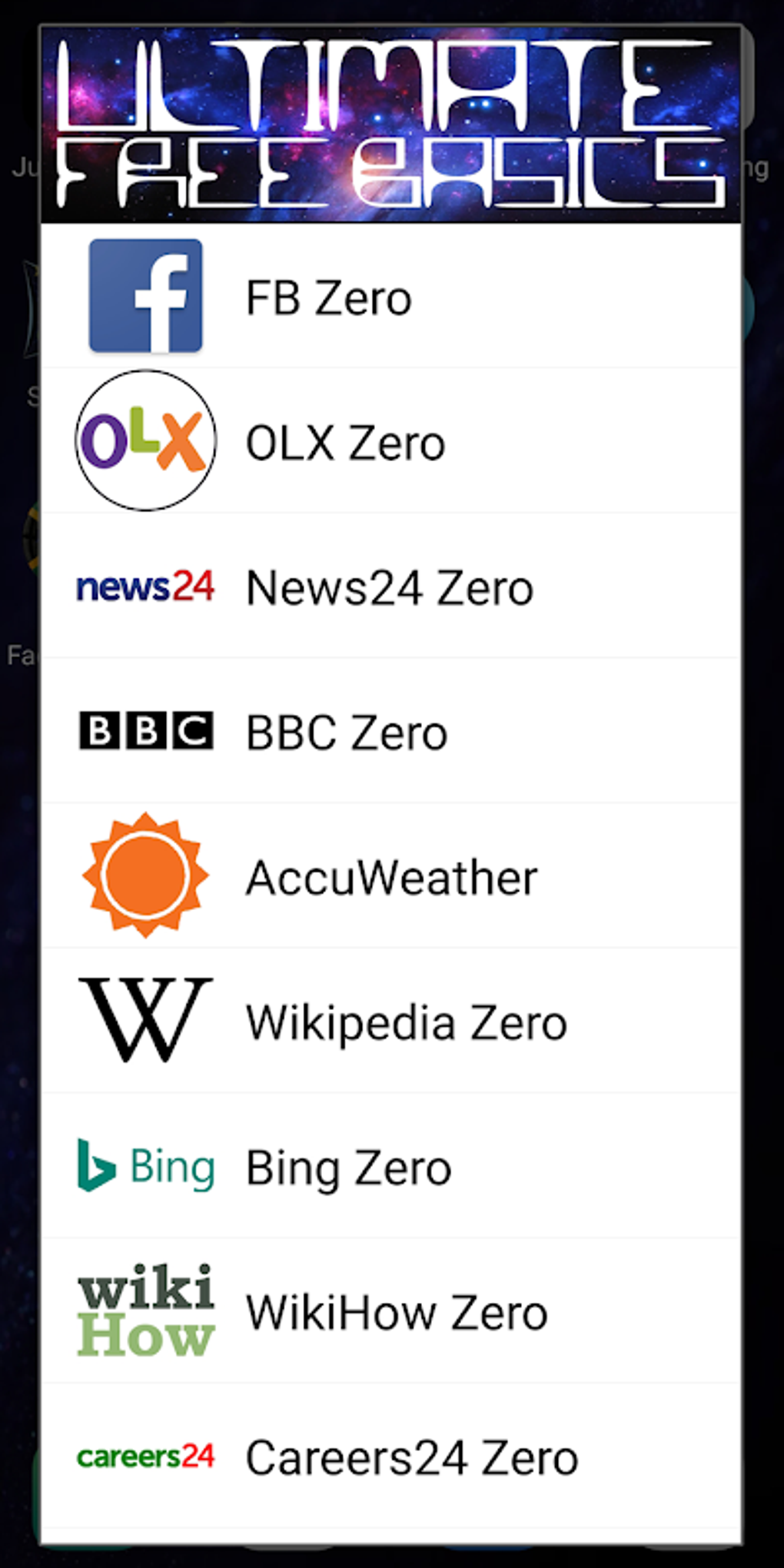 Ultimate Free Basics APK Android - ダウンロード