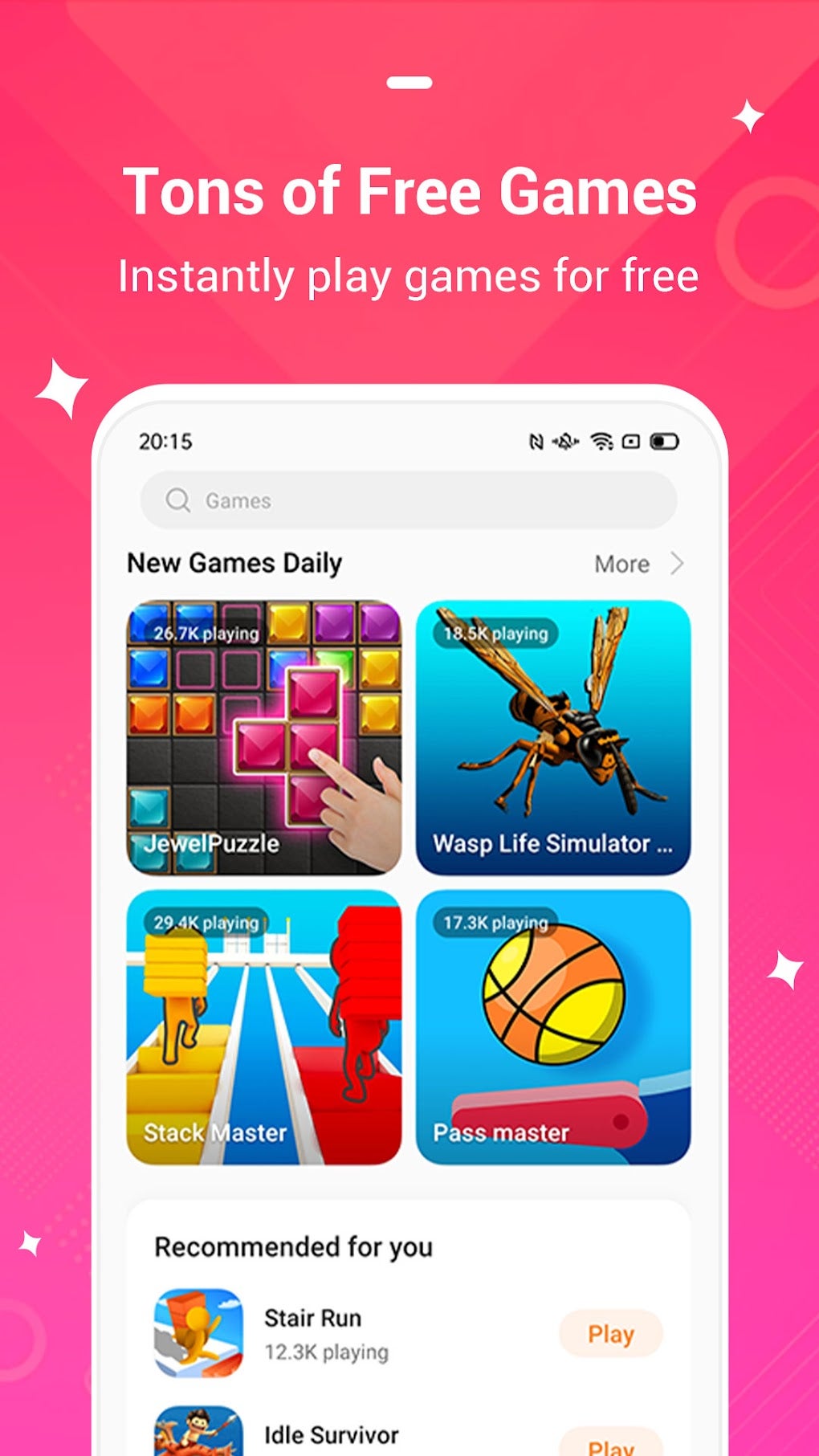 HeyFun - Play Games & Meet New Friends APK для Android — Скачать