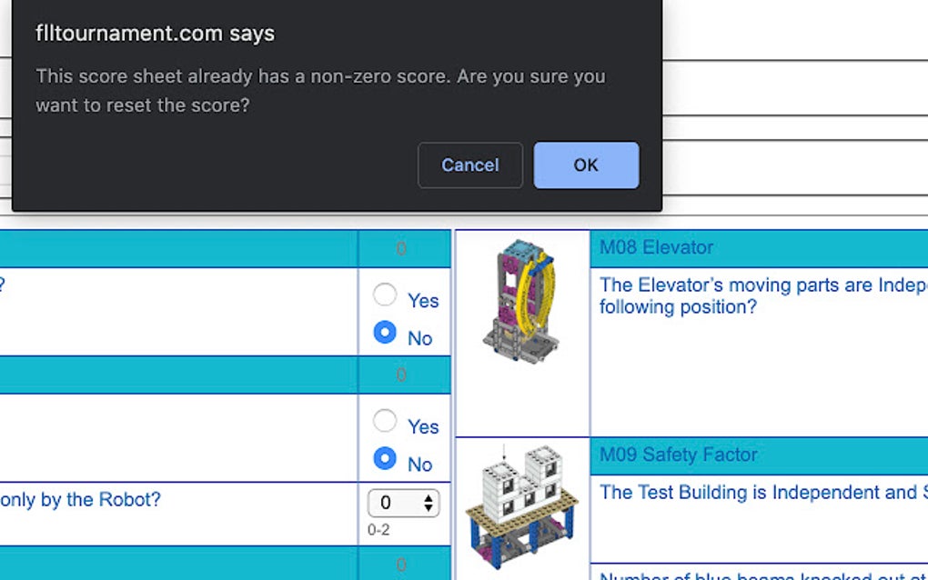 FLL Tournament Score Sheet 2019 Na Google Chrome Rozszerzenie Download