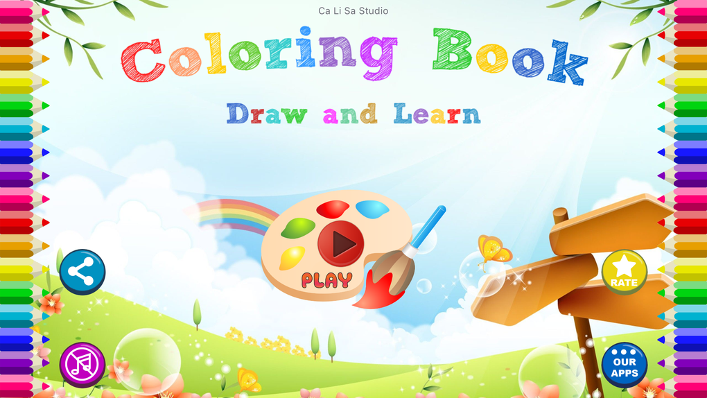 Coloring Book Draw Learn for iPhone Download