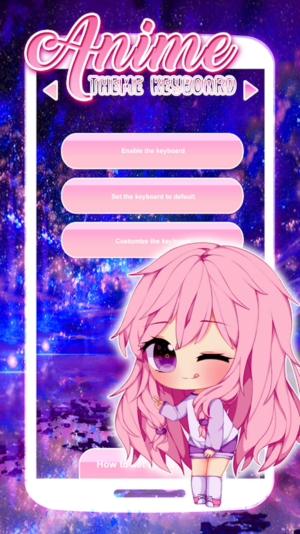 Anime Theme Keyboard APK для Android — Скачать