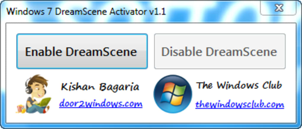 windows 7 dreamscene activator