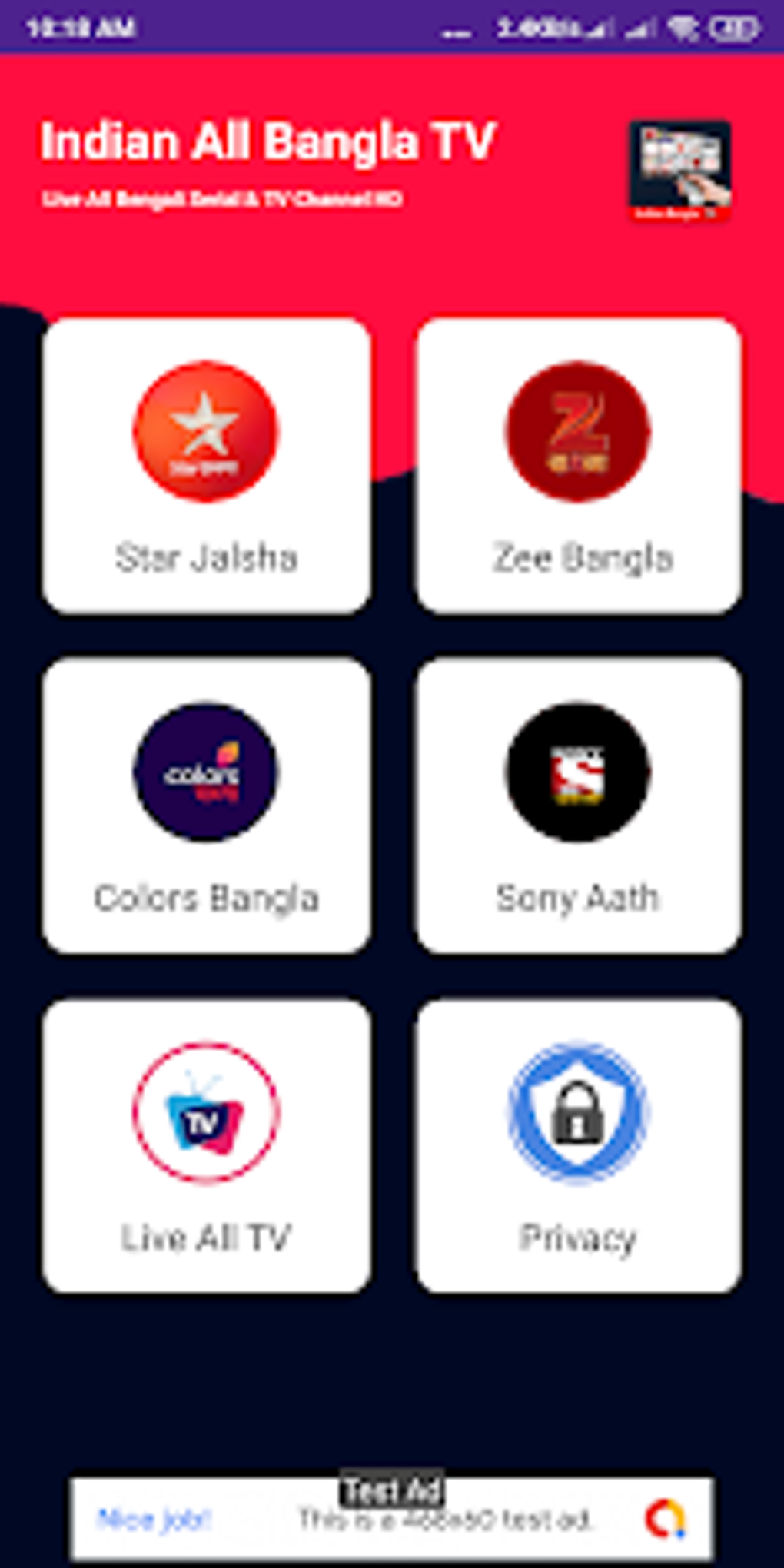 Android Live All Indian TV Guide 