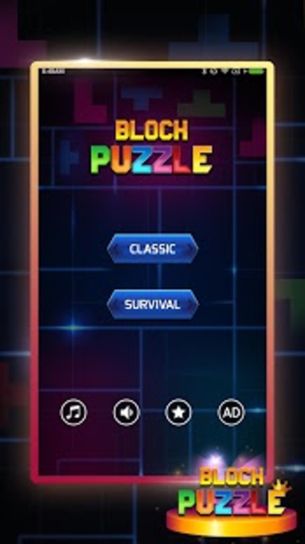 Block Puzzle Survival - block puzzles games free,new classic block