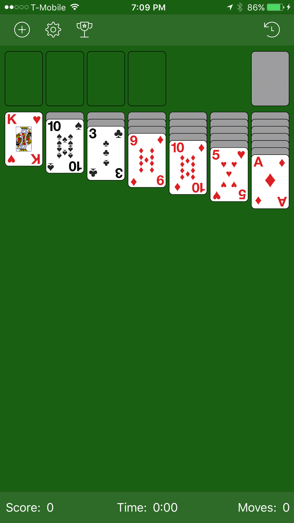 Solitary Solitaire для iPhone — Скачать