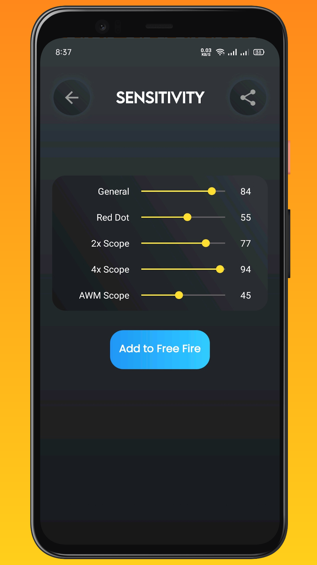 About: Headshot GFX Tool Sensitivity (Google Play version)