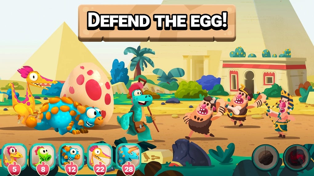 Dino Egg Defense - Jogue Dino Egg Defense Jogo Online