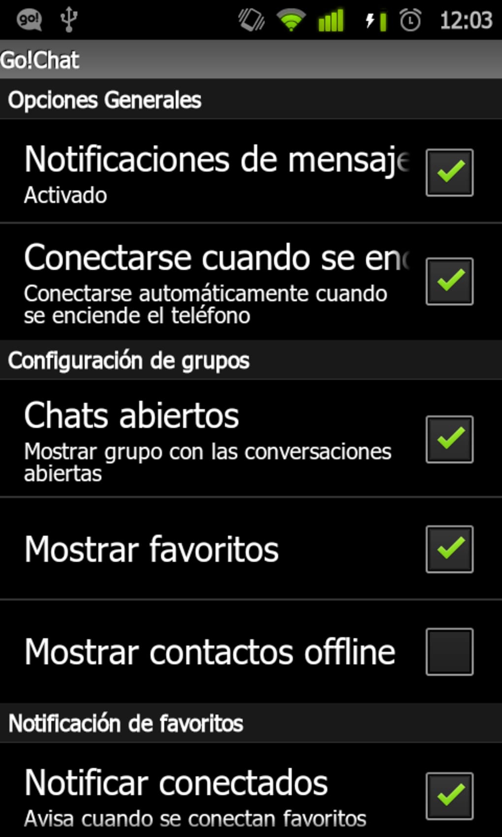 Go chat para que sirve