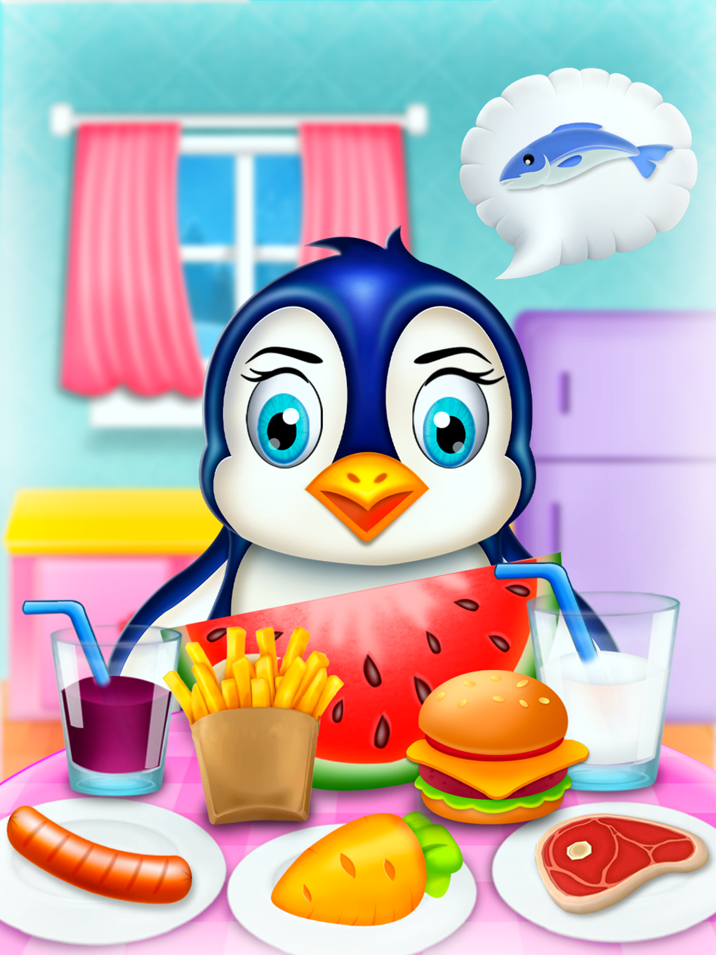 Daycare baby penguin club game for Android - Download