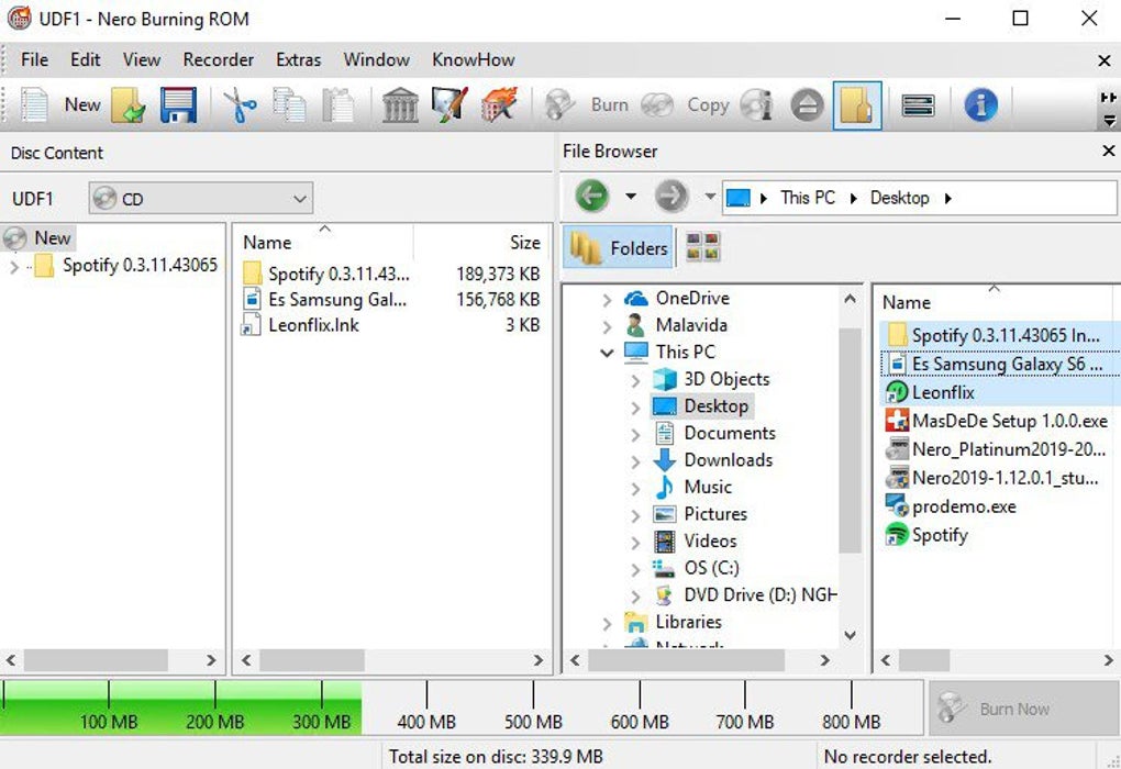 nero burning software free download