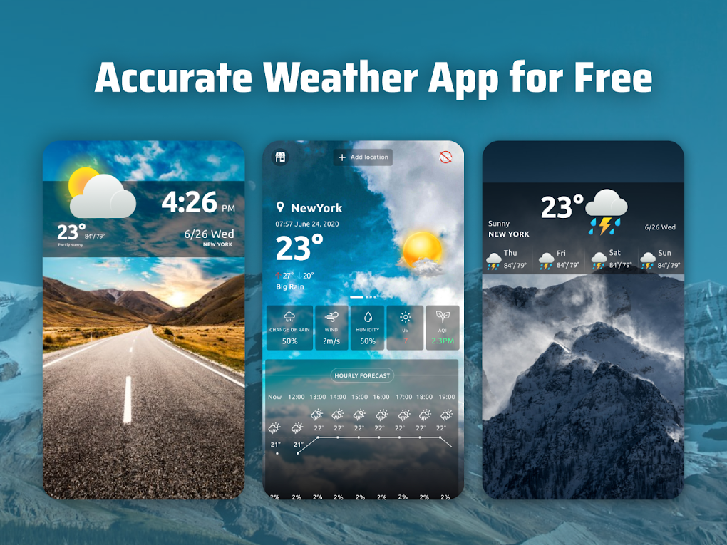 android weather channel app