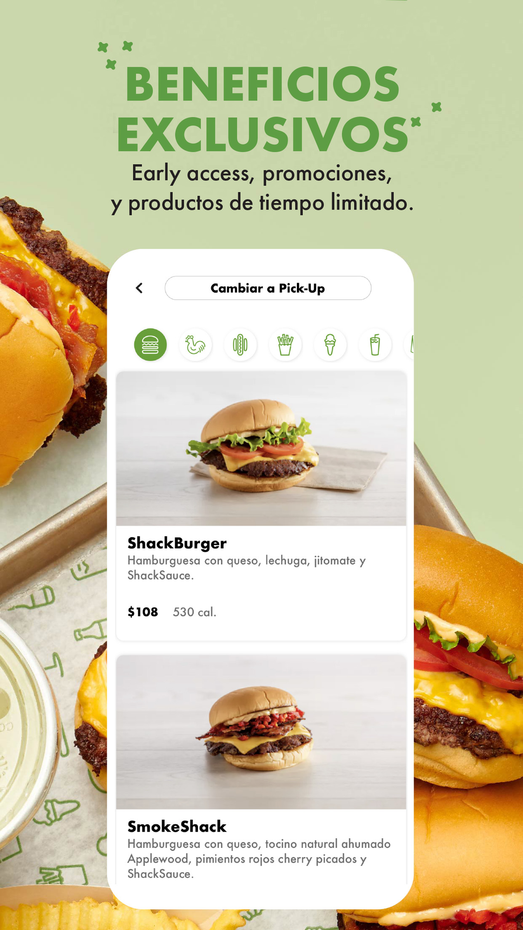 Shake Shack México для iPhone — Скачать